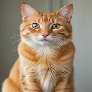 orange cat
