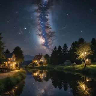 starry night wallpaper