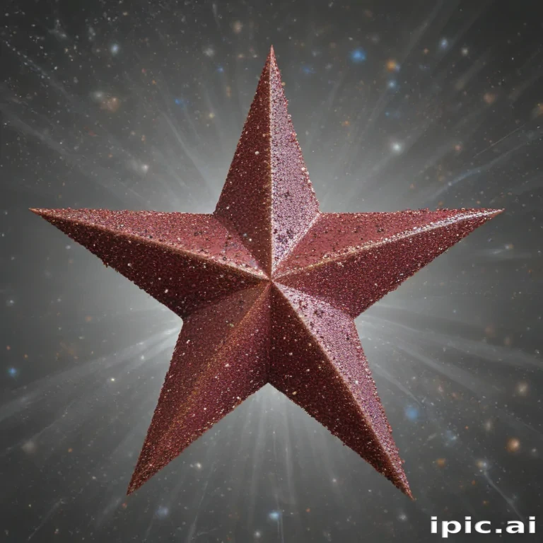 glitter star png