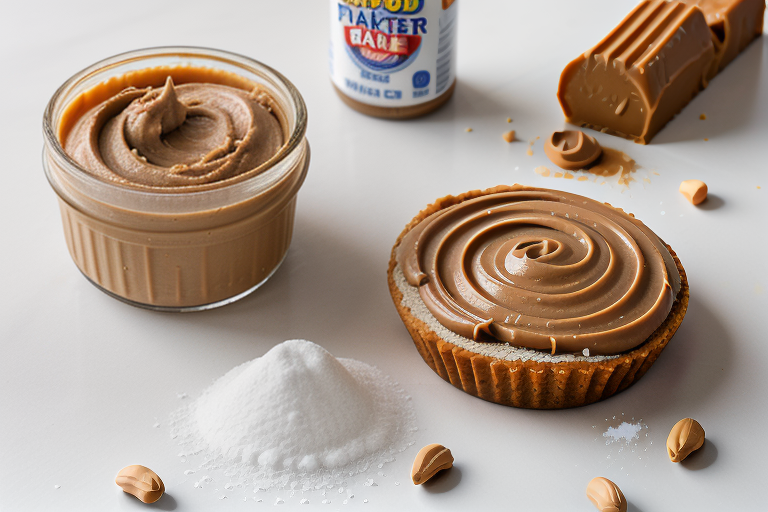 peanut butter and baking soda