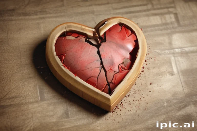 broken heart background