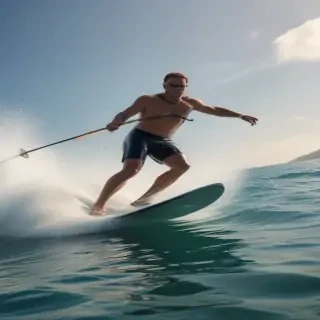 water skiing