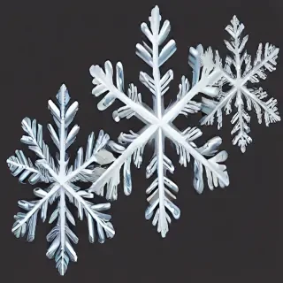png snowflakes
