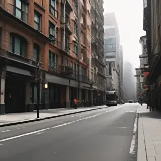 city street background