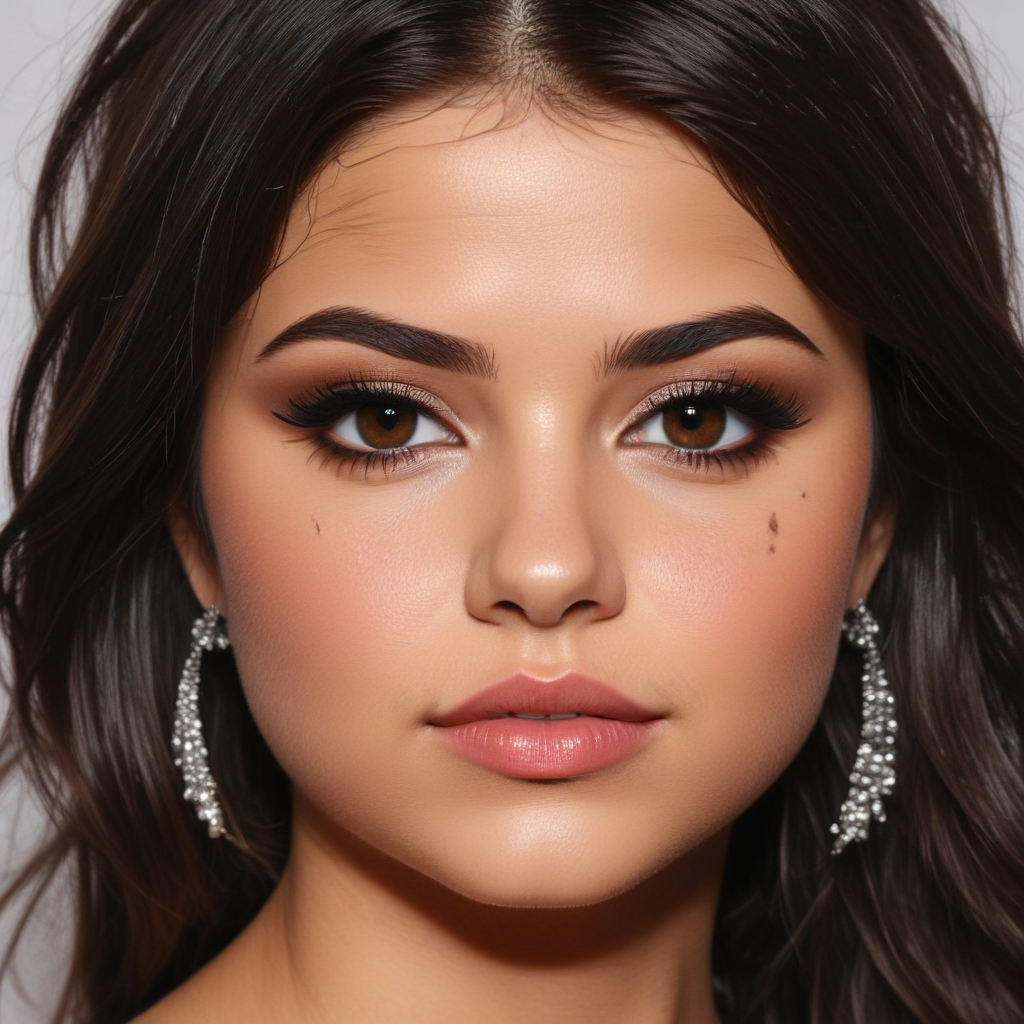 selena gomez  makeup