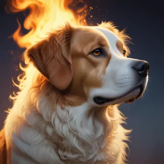 dog illustration