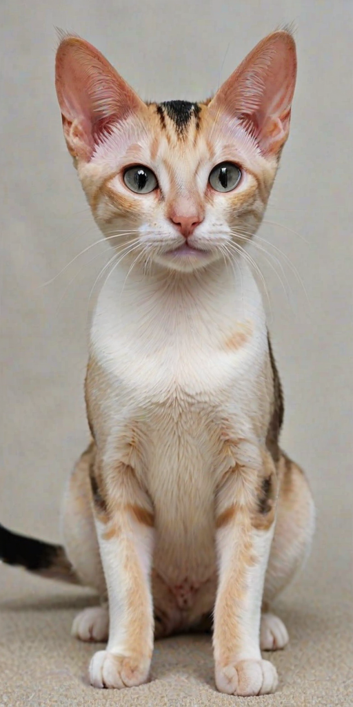 oriental bicolor cat breed
