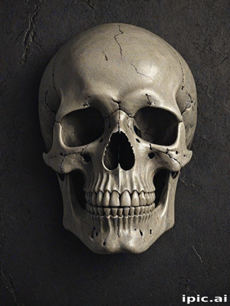 skull background