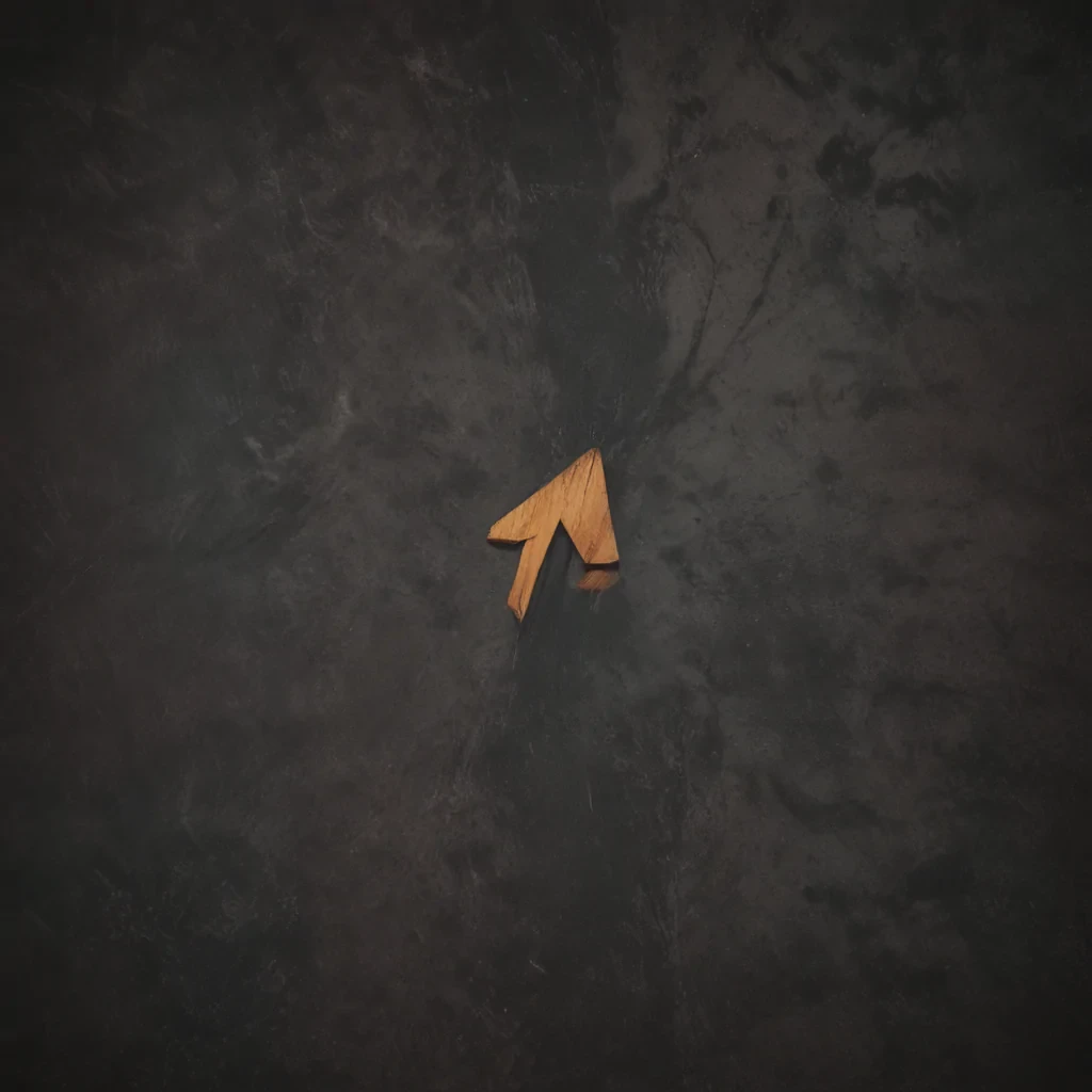 downward arrow