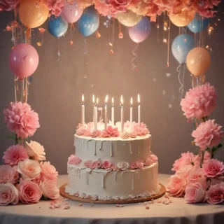 aesthetic birthday wallpaper