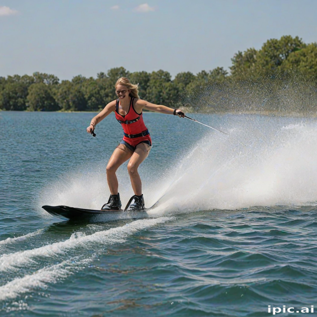 water skiing