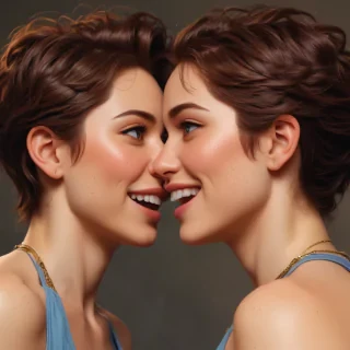 lesbian cute