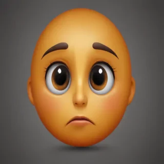sad face emoji png