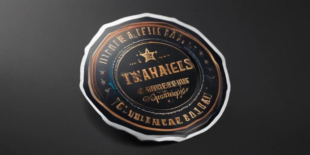 sticker mockup