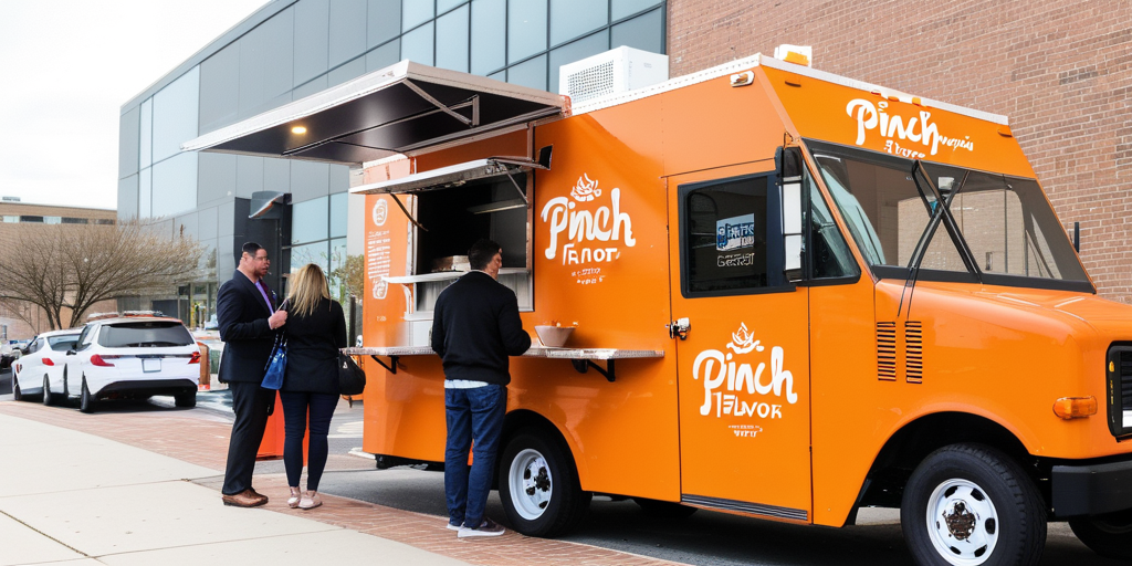 pinch of flavor food truck