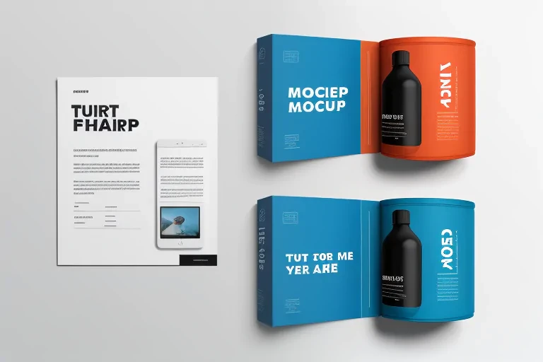 short mockup