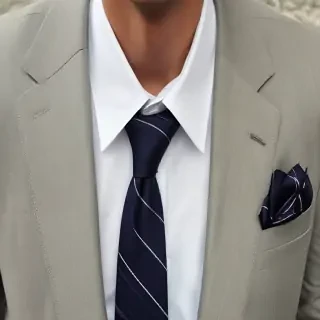 suit and tie