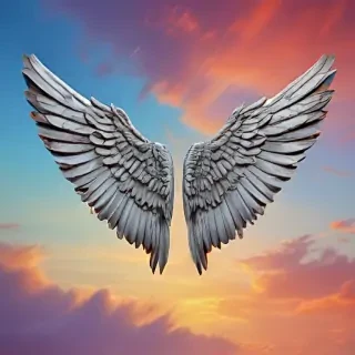 wings with background