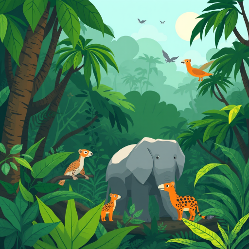 rainforest animals