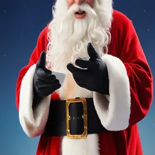 santa claus iphone wallpaper