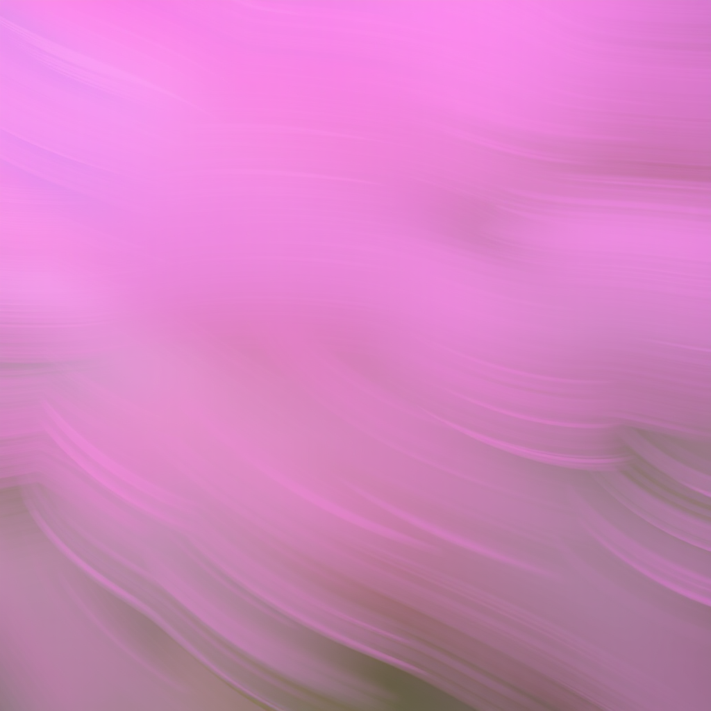 Create an abstract image of swirling pink and purple hues with soft motion blur, captured using a DSLR camera at f/4 aperture, ISO 200, 1/60s shutter speed, in landscape view, using a long exposure technique to enhance the fluidity and depth of colors.