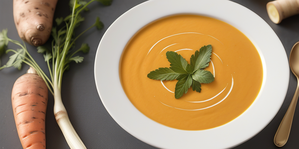 sweet potato carrot ginger soup