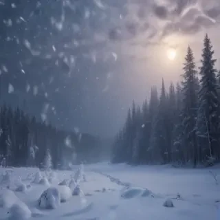 falling snow png