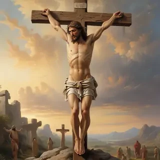 jesus on the cross pictures