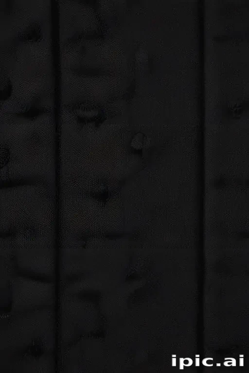 fabric texture black