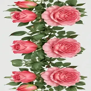 rose border png