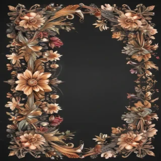clipart borders flowers
