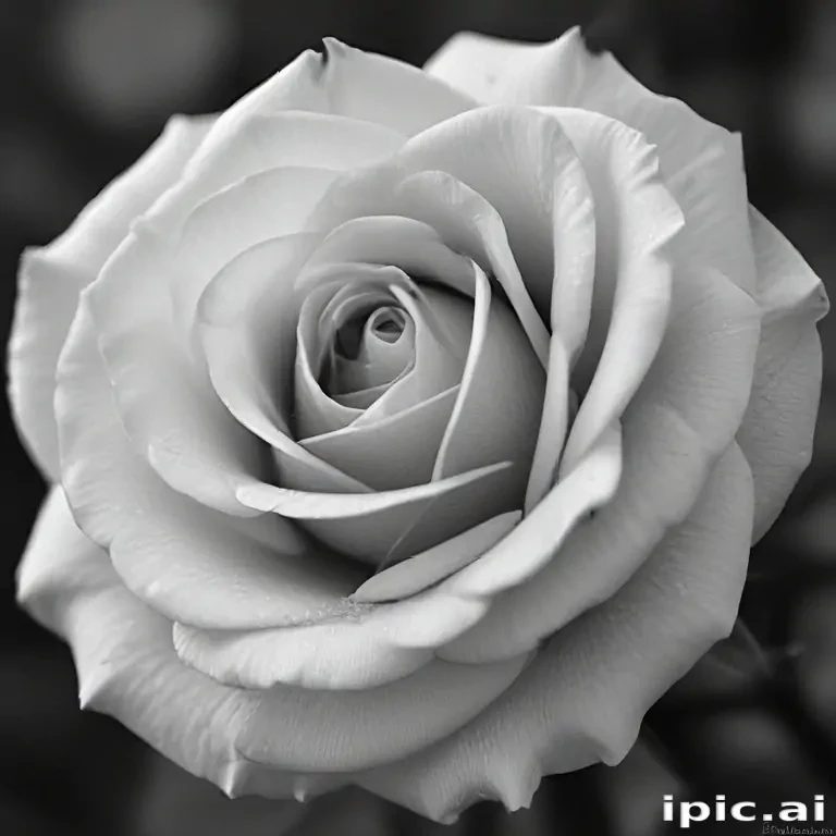 rose pictures in black and white