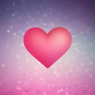 blurry heart wallpaper