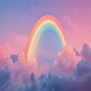 aesthetic wallpapers rainbow