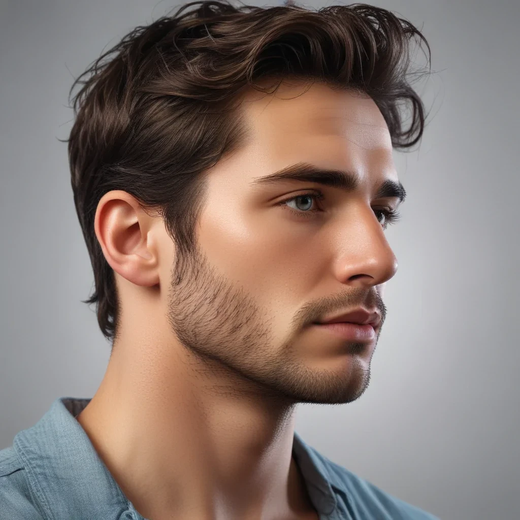 man transparent background