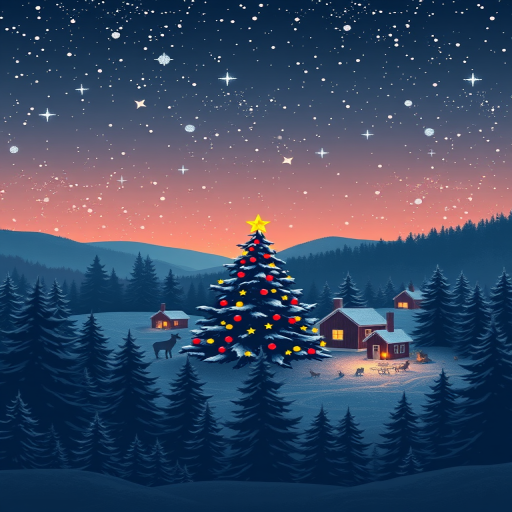 simple christmas iphone wallpaper