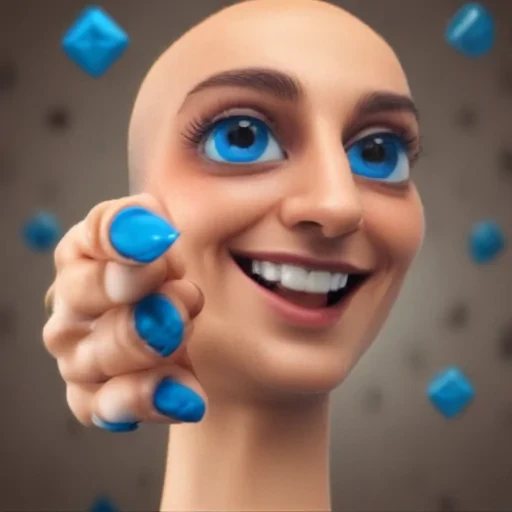 blue thumbs up emoji