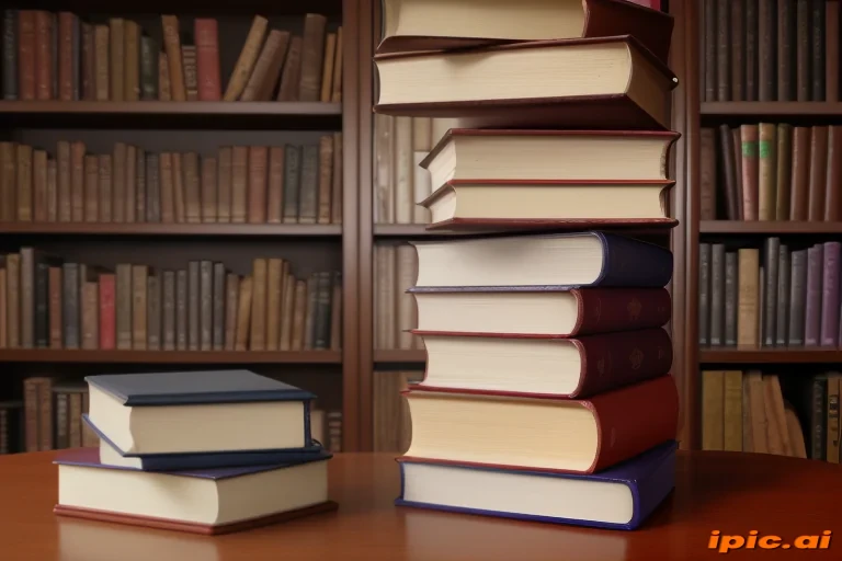 book stack png