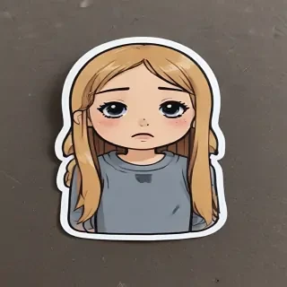 sad sticker