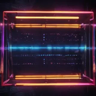 neon background aesthetic