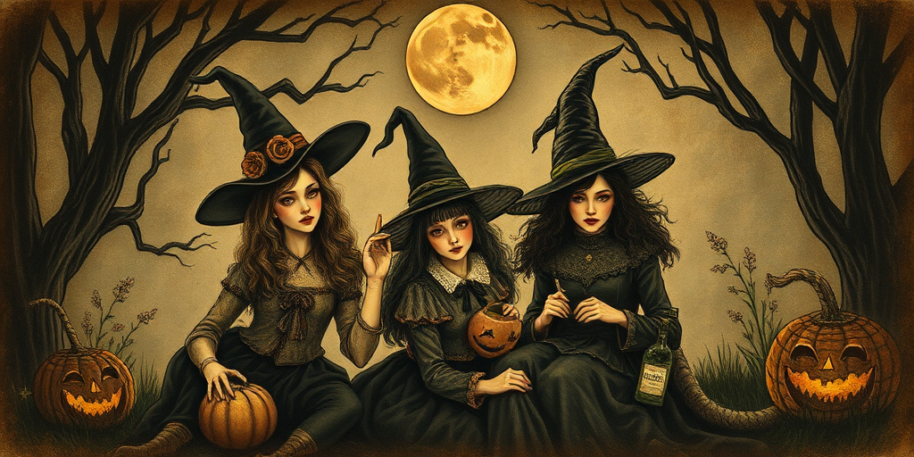 vintage witches