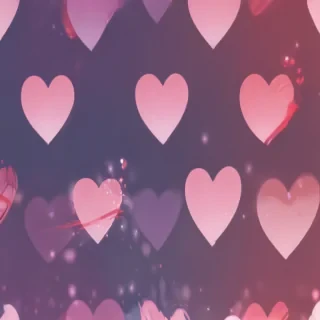 aesthetic hearts wallpaper