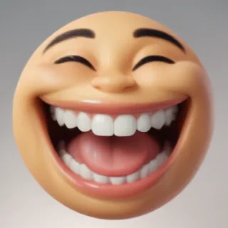 laugh emoji transparent