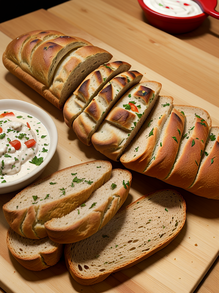 bread served with chicken tikka