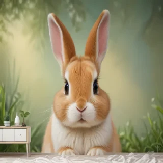 cute bunny background