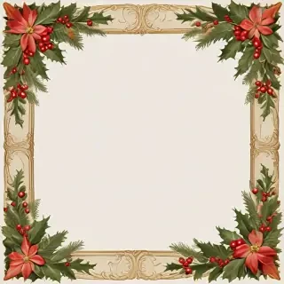 christmas frame clip art