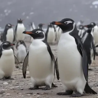 penguins background
