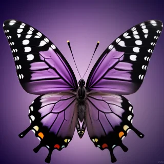 purple background butterfly