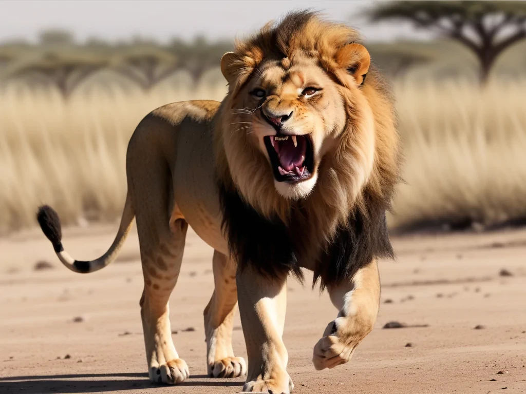 lion roar png