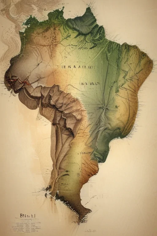 brazil map